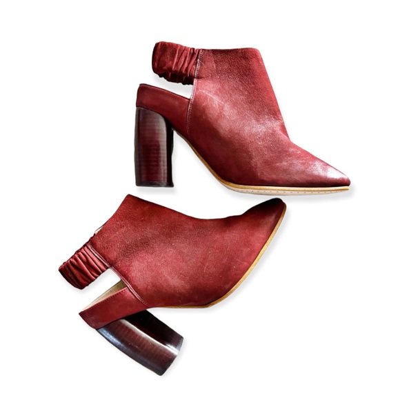 NEW Clarks Grace Margot Rust Nubuck Leather Ankle Boots, Size UK 6 US 8½ - Picture 2 of 11